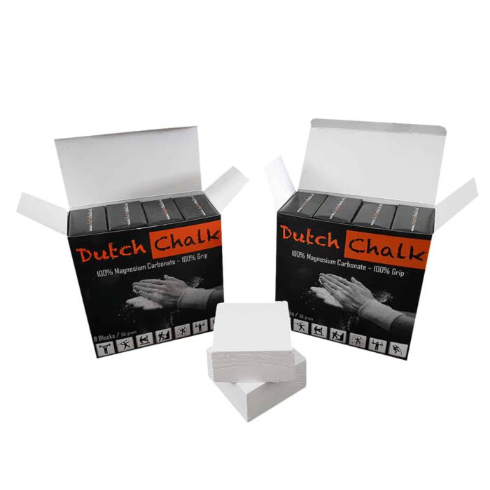 Dutch Chalk Magnesium Blokken – “One-Pack” (1 doos = 8 Blokken)