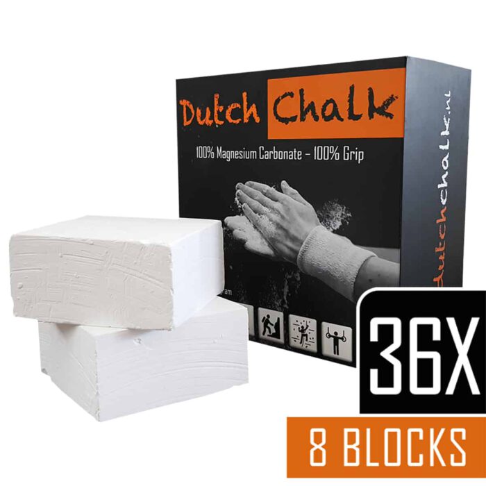 Dutch Chalk Magnesium Blokken – Big Box (36 dozen = 288 Blokken)